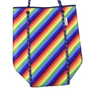 Ah-Dorned Rainbow Pride Neoprene Tote Bag